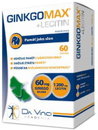 GinkgoMAX + Lecithin Da Vinci Academia  60 Capsules - Ginkgo Biloba