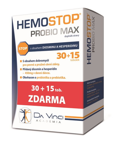 Hemostop Probio MAX Da Vinci Academia Capsules - Probiotics - Main image