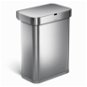 Simplehuman contactless trash bin with voice and motion sensor, 58L, stainless steel - Contactless Waste Bin