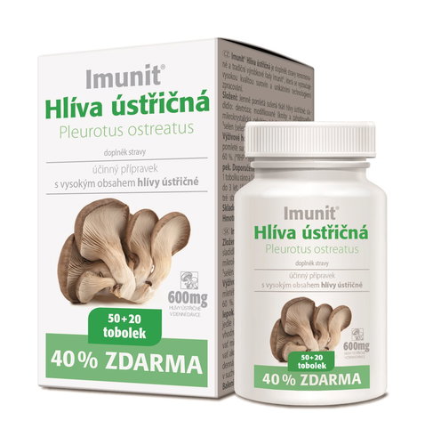 Hlíva ústřičná Imunit - Hlíva ústřičná - Hlavní obrázek