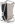 Hnědý látkový koš na prádlo, nerez ocel