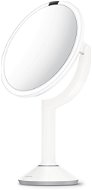 Simplehuman Sensor TRIO s LED osvetlením, biela nerez oceľ - Kozmetické zrkadlo
