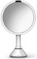 Simplehuman Sensor Touch, DUAL LED Lighting, 5x, Rechargeable, White Steel - Makeup Mirror