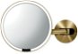 Simplehuman Sensor with LED lighting, wall mounting, "brass" stainless steel - Makeup Mirror