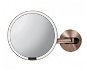 Simplehuman Sensor with LED Lighting, Wall Mount, Rose Gold Stainless Steel - Makeup Mirror