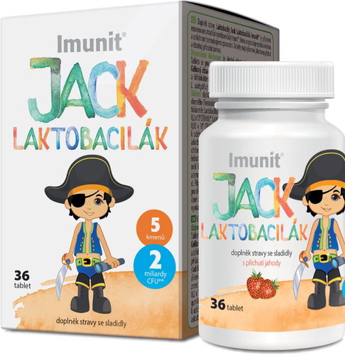 Lactobacilli JACK LACTOBACILLA IMUNIT  36 Tablets - Probiotics - Main image