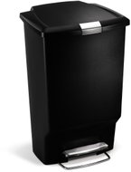 Simplehuman Pedal 45 l, steel pedal, black - Rubbish Bin