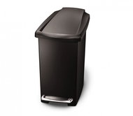 Simplehuman Pedal 10 L, steel pedal, black - Rubbish Bin