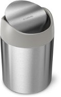 Simplehuman Mini odpadkový koš 1,5 l, kartáčovaná nerez ocel, CW2084 - Odpadkový koš