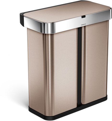 Simplehuman ST2037, 58l, Rose Gold - Rubbish Bin - Main image