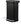 Pedal bin - 45 l, matt black steel, bag pocket