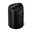Mini desk waste bin, 1,5 l, matt black steel, CW2100