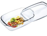 Roasting Pan SIMAX Square Baking Dish 3,2 l + Lid 2,3l - Pekáč