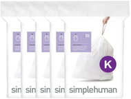Simplehuman sáčky do odpadkového koše 35-45 l, typ K, zatahovací, 100 ks, 30 µm - Bin Bags