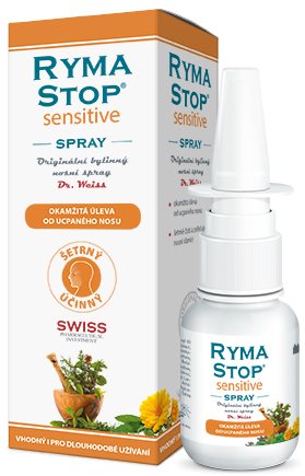 RymaSTOP SENSITIVE Dr.Weiss Herbal Nasal Spray, 30ml - Medical Device - Main image