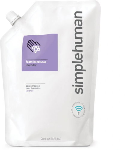 Simplehuman Hydratační pěnové mýdlo 828 ml, náhradní náplň s vůní levandule - Liquid Soap - Main image