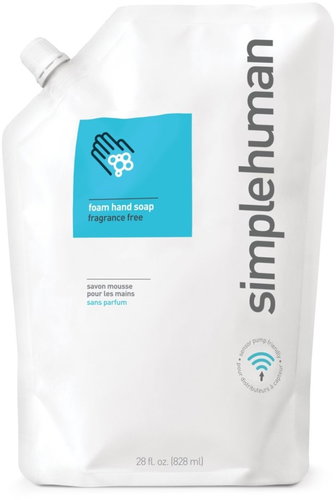 Simplehuman Hydratační pěnové mýdlo 828 ml, náhradní náplň - neparfémované - Liquid Soap - Main image