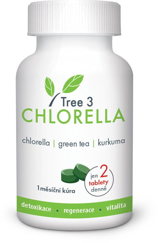Tree3Chlorella, 60 Tablets - Chlorella - Main image