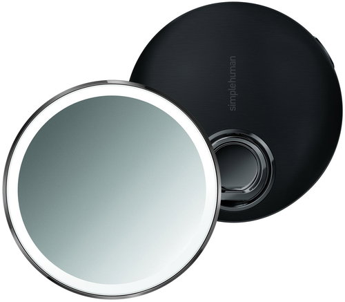 Simplehuman Sensor Compact Case, Black - Makeup Mirror - Main image