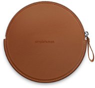Simplehuman Sensor Compact Zip Case braunes Gehäuse mit Reißverschluss für Taschenspiegel ST9001 - Reiseetui