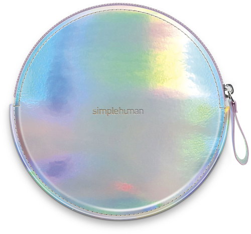 Simplehuman Sensor Compact Zip Case Rainbow Case with Zipper for Pocket Mirrors ST9006 - Travel Case - Main image