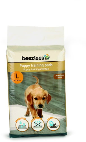 Beeztees Puppy training mats L - 90 × 60 cm, 10 pcs - Absorbent Pad - Main image