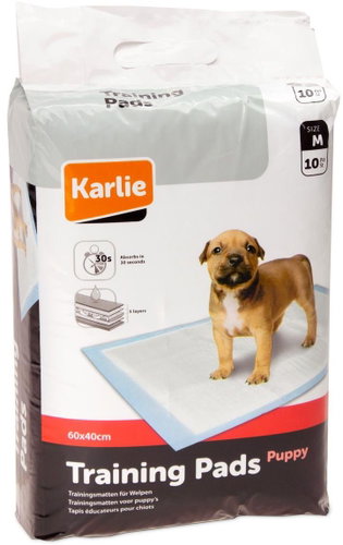 Karlie Puppy training mat M - 60 × 40 cm, 10 pcs - Absorbent Pad - Main image