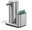 simplehuman Touch-Free Rechargeable Dispenser 266ml + Sponge Caddy, Brushed Stainless Steel