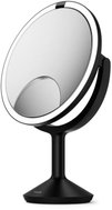 Simplehuman černé kosmetické zrcátko Sensor Trio Max s Dual Led osvětlení, 1/5/10 - Makeup Mirror