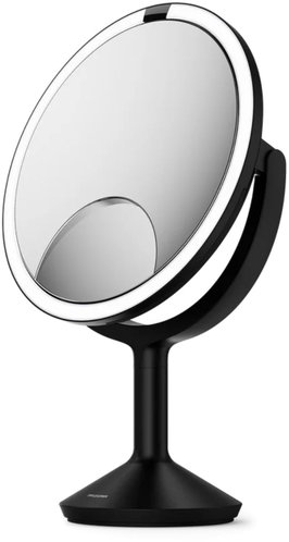Simplehuman black Sensor Trio Max make-up mirror with Dual LED lighting, 1/5/10 - Makeup Mirror - Main image