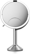 Simplehuman Trio with sensor and lighting, 1/5/10× magnification, stainless steel - Makeup Mirror