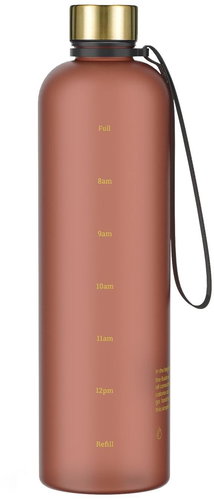 SIM bottle 1000 ml, brown - Drinking Bottle - Main image