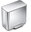 Bin for sorted waste 15 l, stainless steel