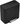 Waste bin 15 L, matt black steel