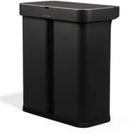 Simplehuman Dual Sensor touchless waste bin (34/24) with voice control 58 l, black - Contactless Waste Bin