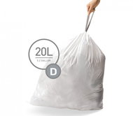 Simplehuman Retractable bags, 20 l, type D, 20 pcs - Bin Bags