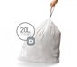 Simplehuman Zatahovací sáčky, 20 l, typ D, 20 ks - Pytle na odpad