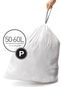 Simplehuman Zatahovací sáčky, 50-60 l, typ P, 20 ks - Pytle na odpad
