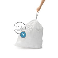 Simplehuman Zatahovací sáčky, 115 l, typ Y, 200 ks - Pytle na odpad