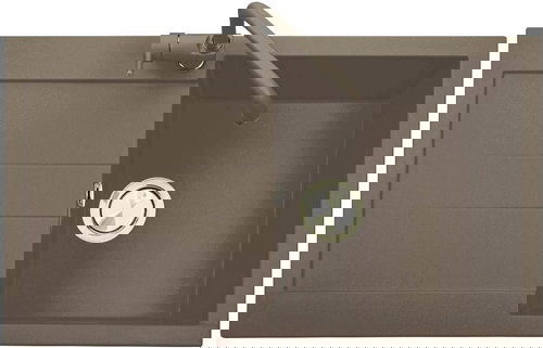 SINKS AMANDA 860 Truffle - Granite Sink - Main image