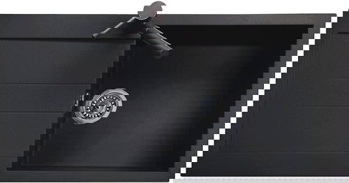 SINKS AMANDA 990 Granblack - Granite Sink - Main image