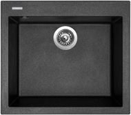 SINKS CUBE 560 Metalblack - Granitový drez