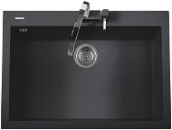 Sinks CUBE 760 Metalblack - Granitový drez