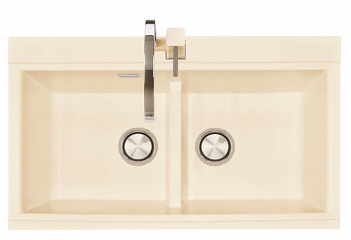 SINKS KINGA 860 DUO Avena - Granite Sink - Main image