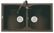 Sinks Naiky 860 DUO Marone - Granitový drez