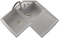 Sinks VOGUE 842 DUO Titanium - Granitový drez