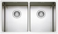Sinks BOX 755 DUO RO 1.0mm - Stainless Steel Sink