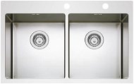 Sinks s.r.o. BOXER 755 DUO RO 1.2 mm - Stainless Steel Sink
