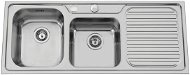 Sinks CAPRICE 1200 DUO V 0,7mm ľavý leštený - Nerezový drez
