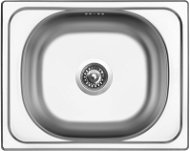 SINKS CLASSIC 500 V 0,6mm Matte - Stainless Steel Sink